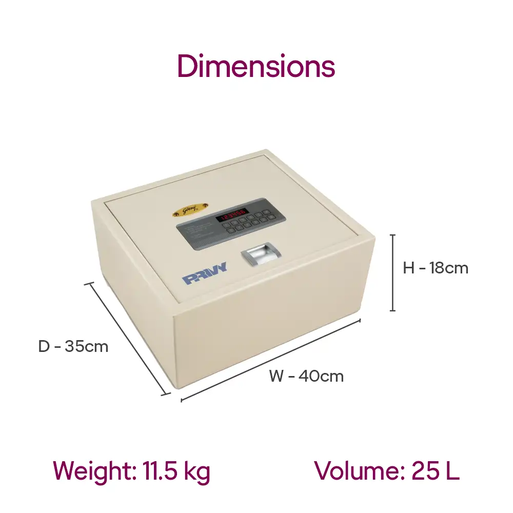 Godrej Privy Digital Home Locker 
